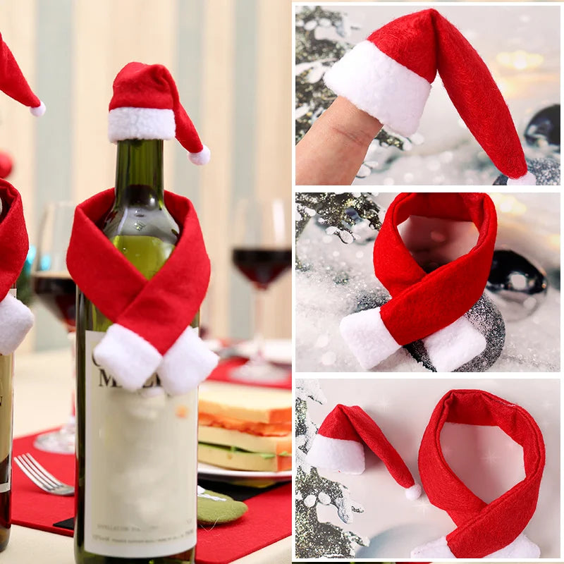 Fun Christmas Wine Bottle Cover