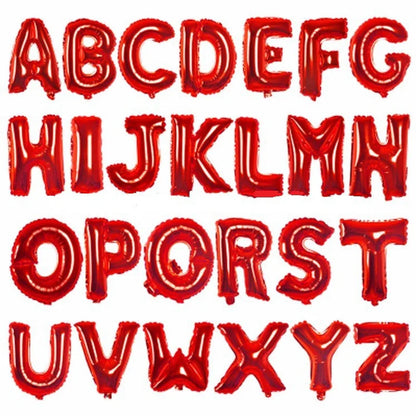 Foil Balloon Letter Red 16inch