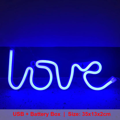 LOVE Neon Light Sign