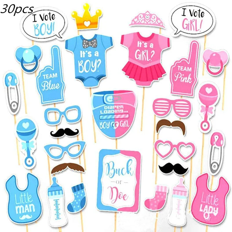 Gender Reveal Party Set