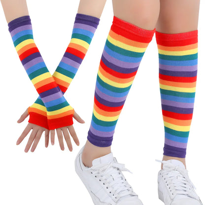 Striped Socks/Gloves