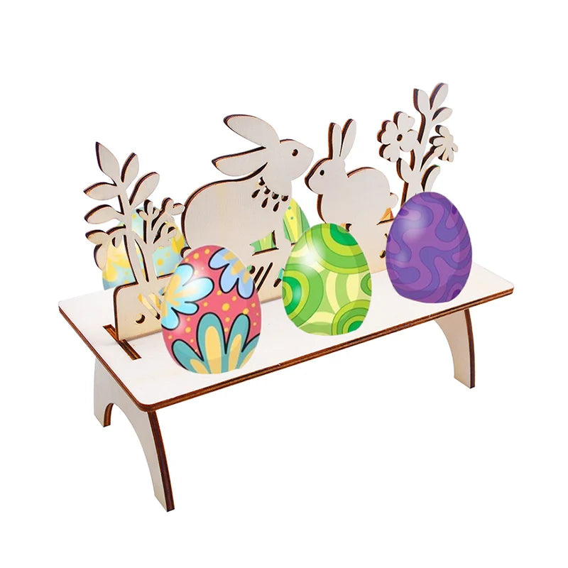 Multiple Wooden Easter Decoration