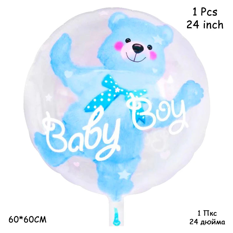 Baby Birthday Foil Balloons