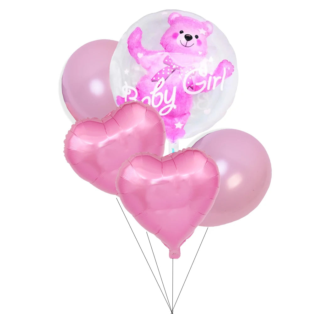 Baby Birthday Foil Balloons