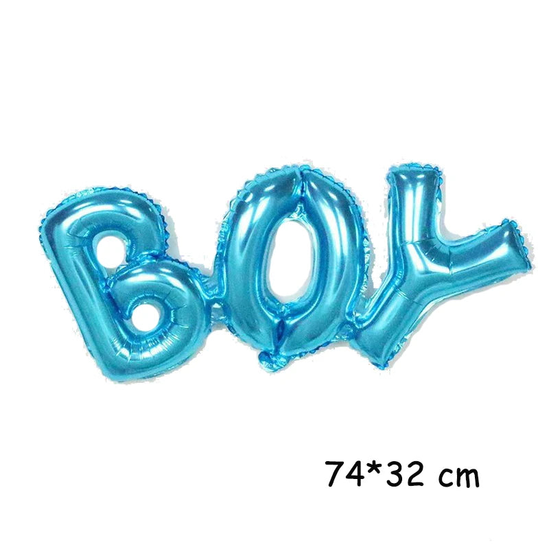 Baby Birthday Foil Balloons