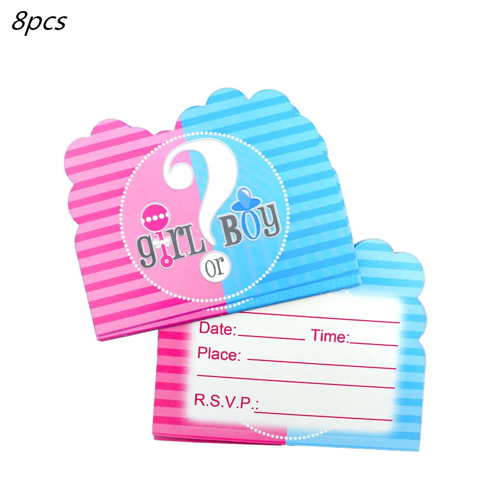 Gender Reveal Party Set