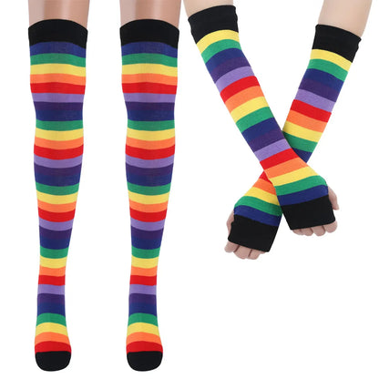 Striped Socks/Gloves