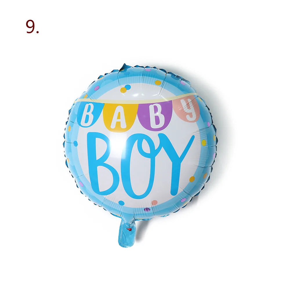 Baby Birthday Foil Balloons