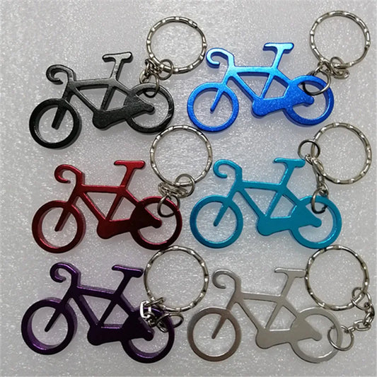 Bicycle Bottle Opener Keychain