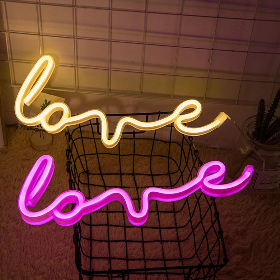 LOVE Neon Light Sign