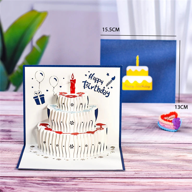 3D Birthday Pop-Up Card