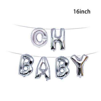 Baby Birthday Foil Balloons