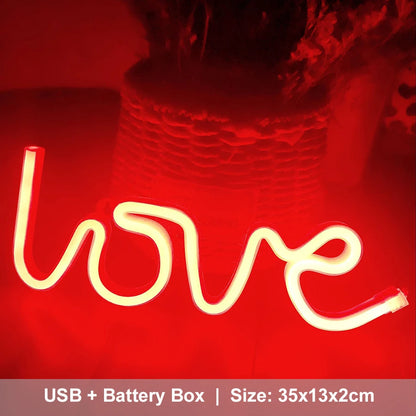 LOVE Neon Light Sign