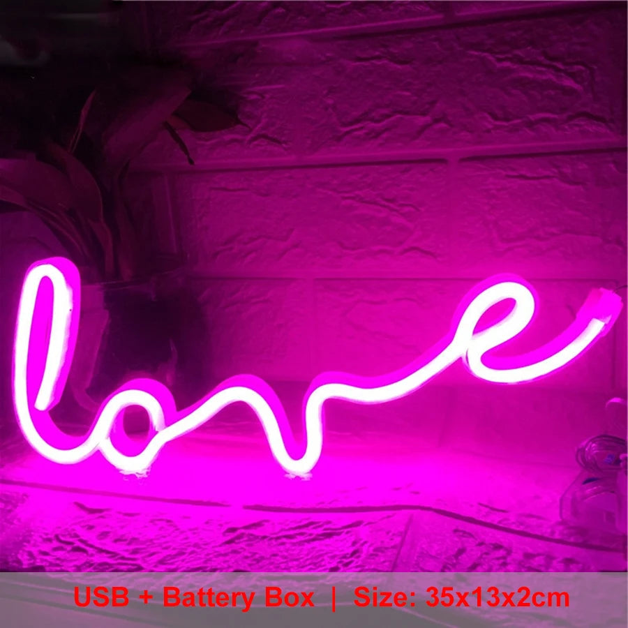 LOVE Neon Light Sign