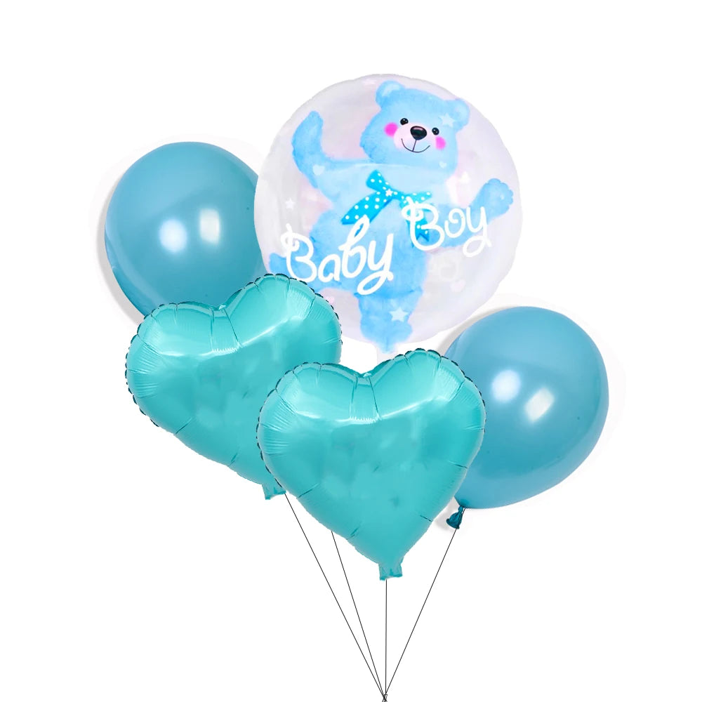 Baby Birthday Foil Balloons