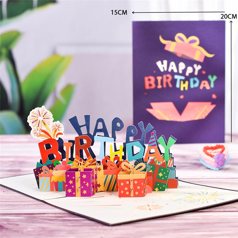 3D Birthday Pop-Up Card