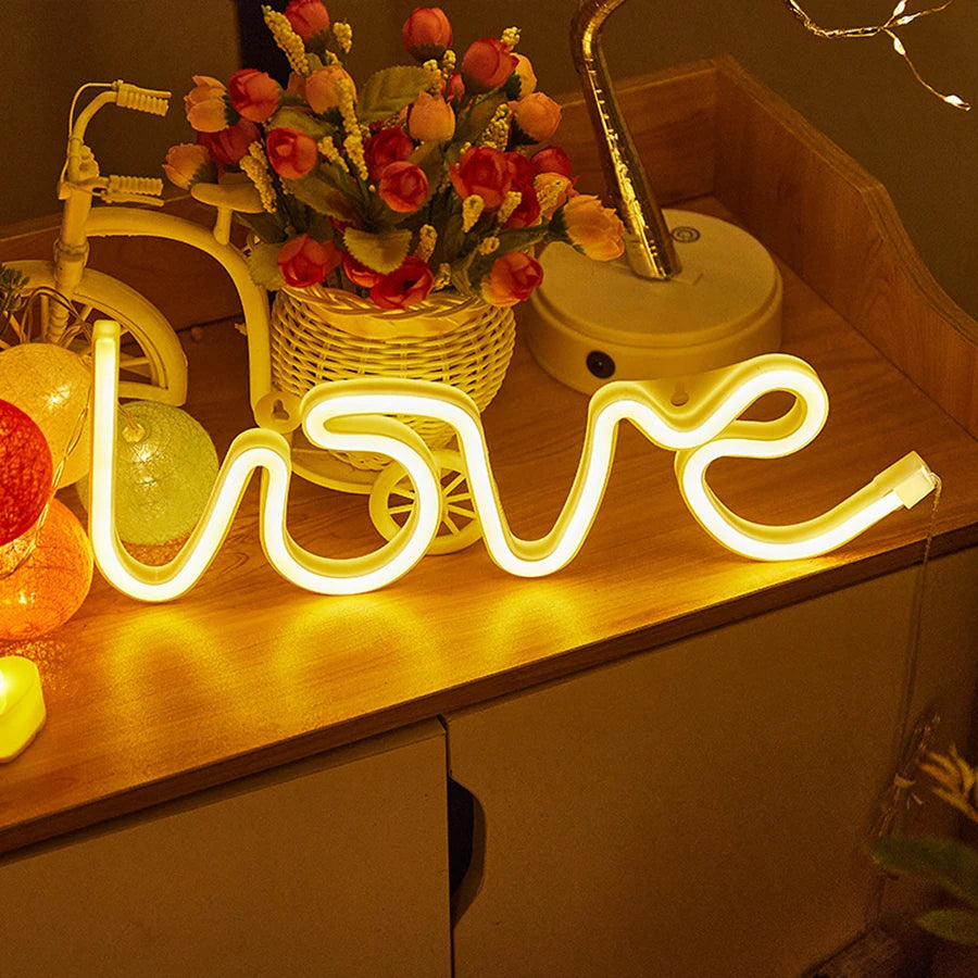 LOVE Neon Light Sign