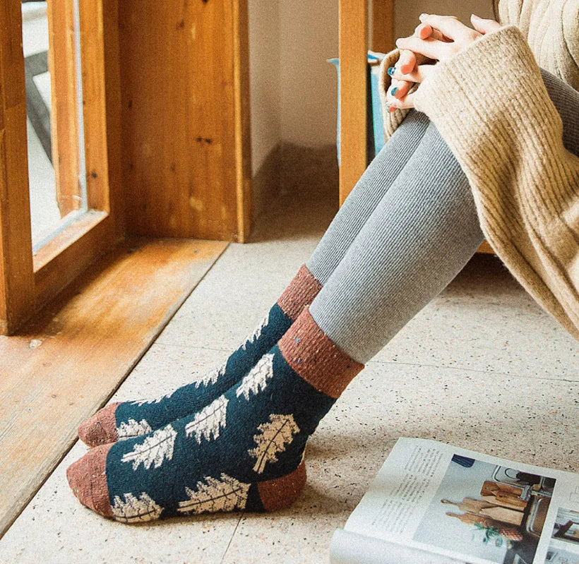 Autumn Winter Wool Socks