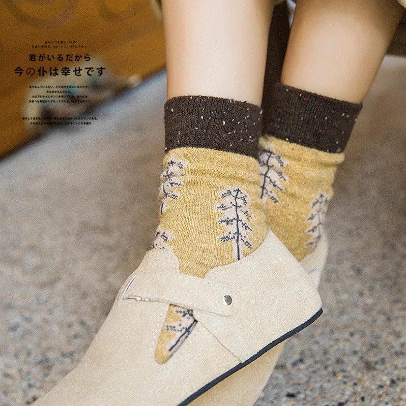 Autumn Winter Wool Socks