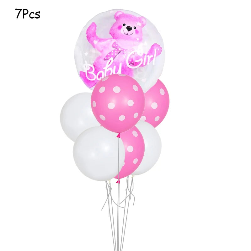 Baby Birthday Foil Balloons