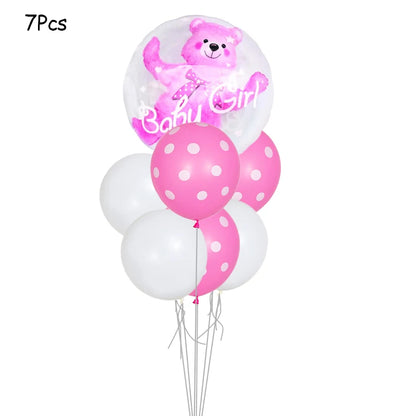 Baby Birthday Foil Balloons