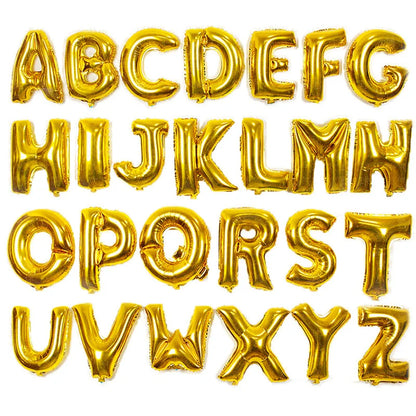 Foil Balloon Letter Gold 16inch