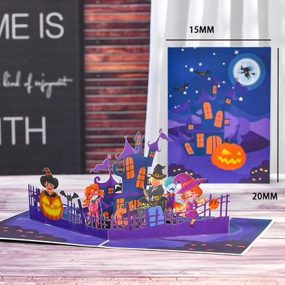 3D Halloween Pop Up Greeting Cards