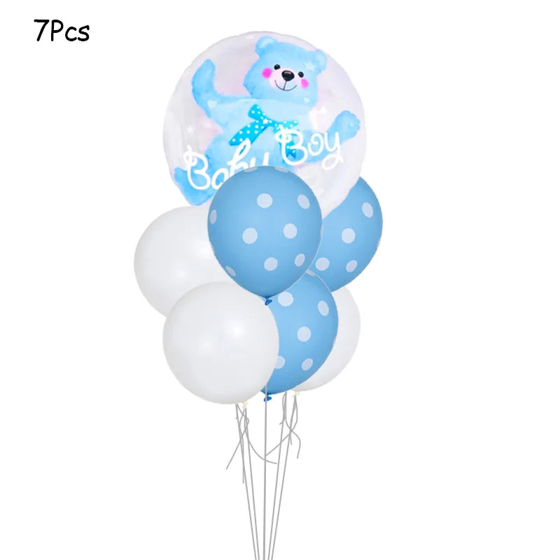 Baby Birthday Foil Balloons