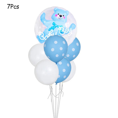 Baby Birthday Foil Balloons