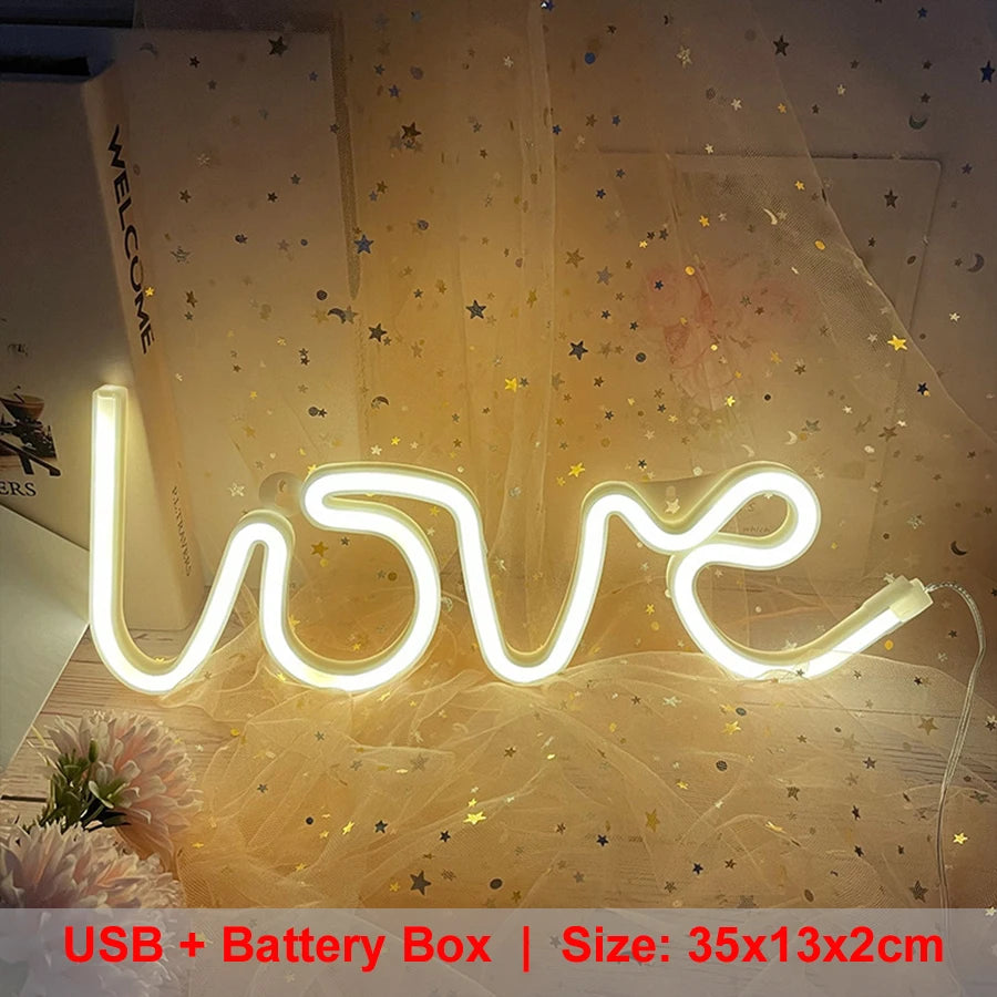 LOVE Neon Light Sign