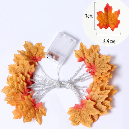 Light String Leaf LED