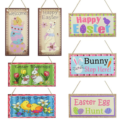 Multiple Wooden Easter Decoration