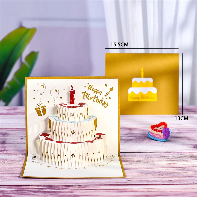 3D Birthday Pop-Up Card