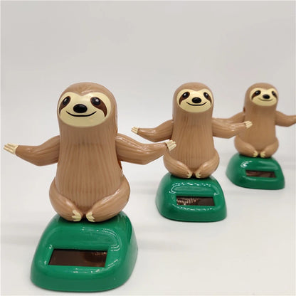 Solar Energy Sloth Bobblehead