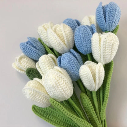 Knitted Tulip Flower