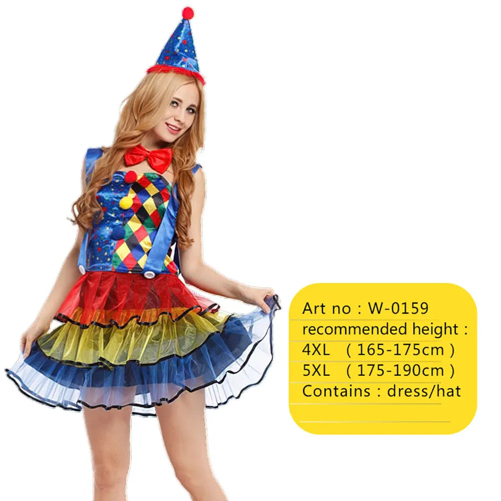 Women Clown Costume