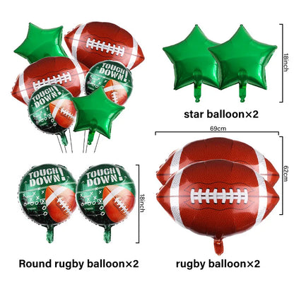 Rugby Themed Birthday Set