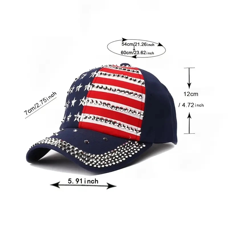 American Flag Cap