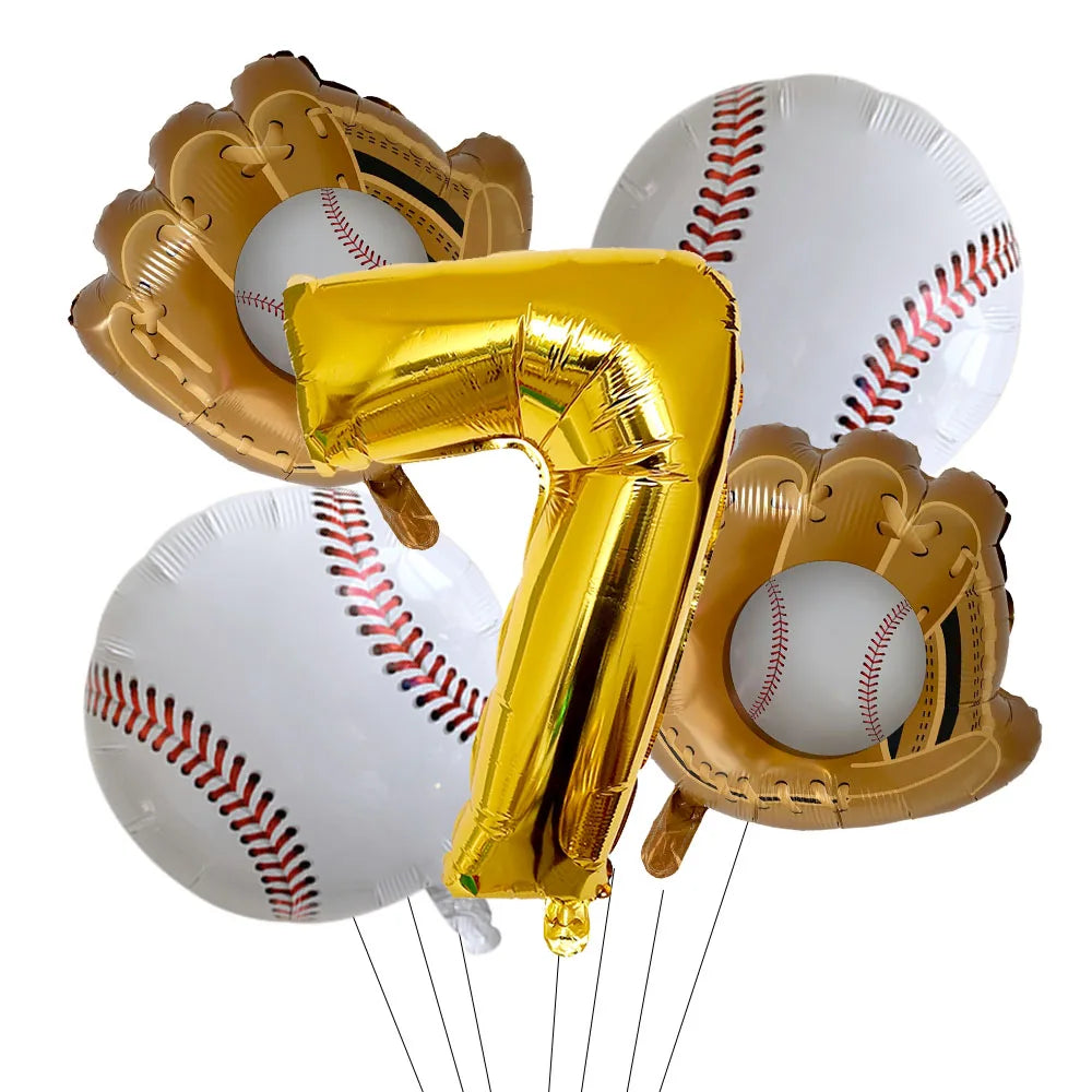 Birthday Sports Balloon Set