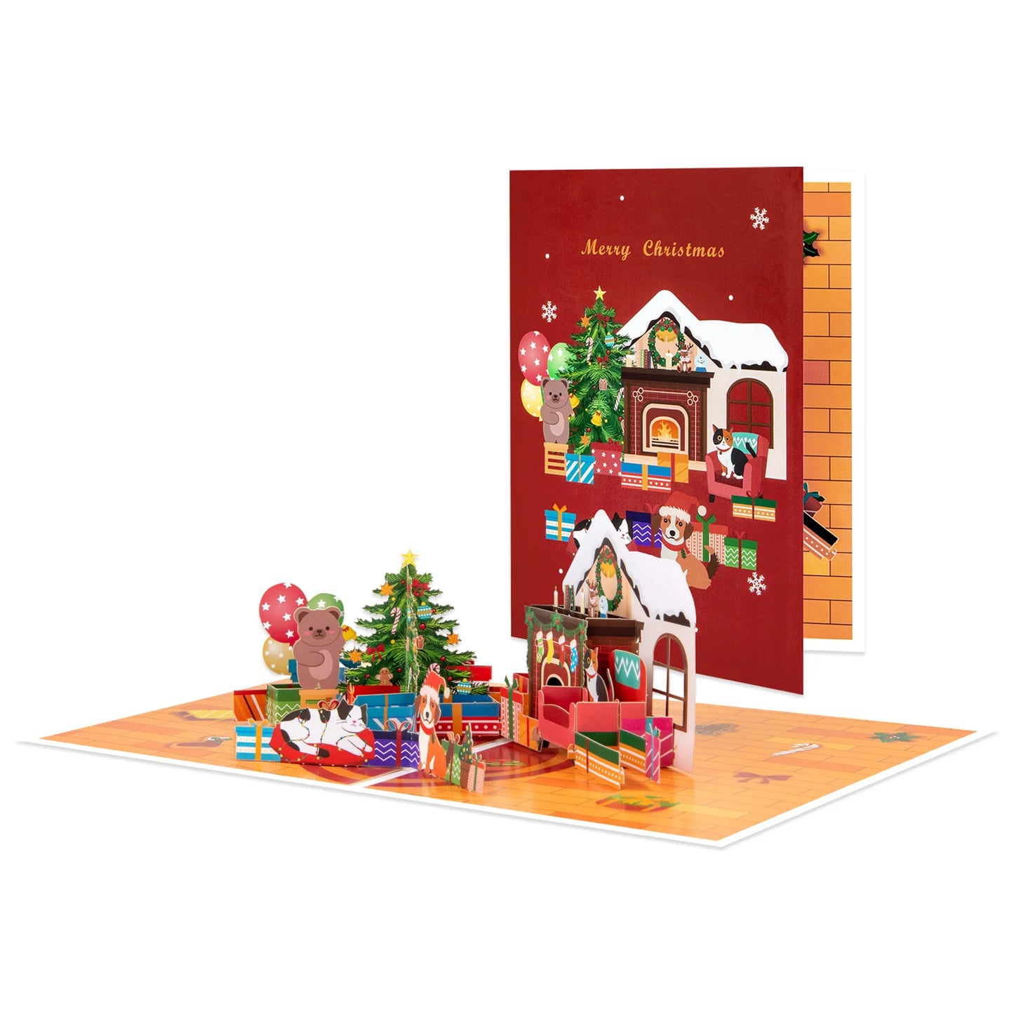 Pop Up Christmas Card