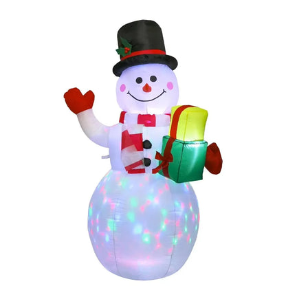 LED Christmas Inflatable Snowman 1.5M