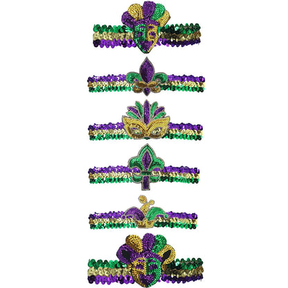 Mardi Gras Armband