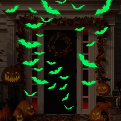 Luminous Bats Decoration 16Pcs