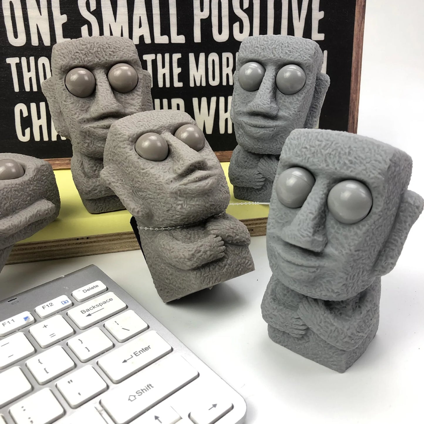 Easter Island Statue Stress Relief Squishy