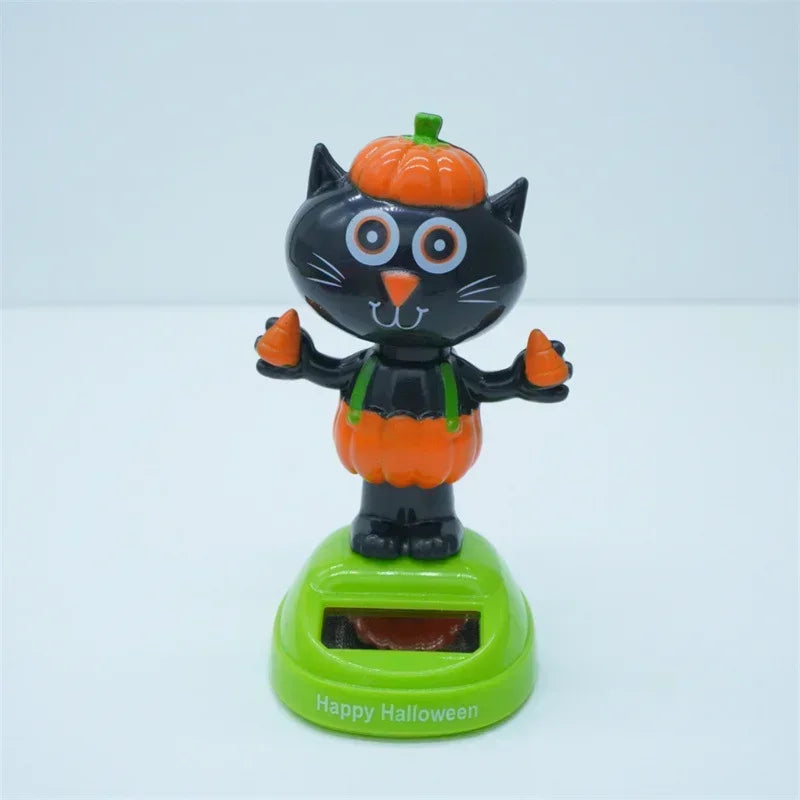 Solar Energy Halloween Bobblehead