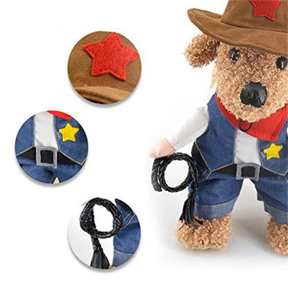 Pet Cowboy Costume