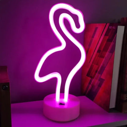 Neon Sign Light Figures