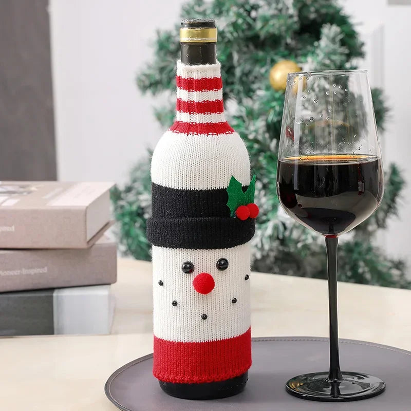 Knitted Wine Bottle Cover