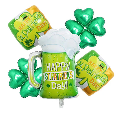 St. Patrick's Balloons 5Pcs