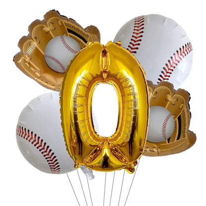 Birthday Sports Balloon Set